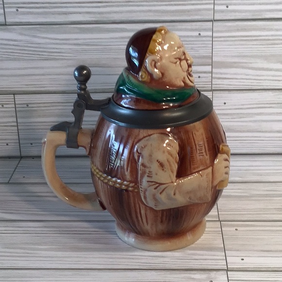 Original Gerzit Gehz Friar Monk Beer Stein  Vintage German Collectible - Picture 2 of 8